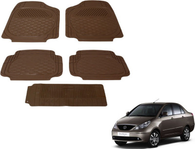 MOCKHE PVC (Polyvinyl Chloride) Standard Mat For  Tata Indigo CS(Beige)
