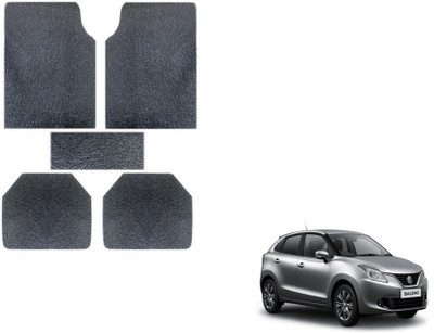 MOCKHE Rubber, Plastic Standard Mat For  Maruti Suzuki Baleno(Grey)