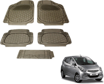 MOCKHE PVC (Polyvinyl Chloride) Standard Mat For  Hyundai Eon(Grey)