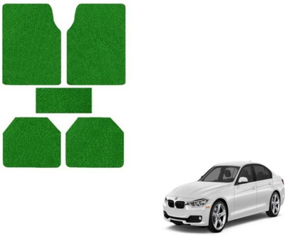 MOCKHE Rubber, Plastic Standard Mat For  BMW 520i(Green)