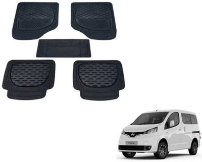 MOCKHE PVC (Polyvinyl Chloride) Standard Mat For  Nissan Evalia(Black)