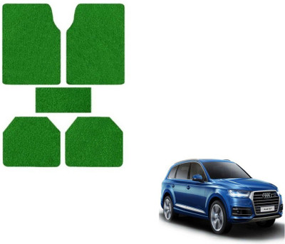MOCKHE Rubber, Plastic Standard Mat For  Audi Q7(Green)