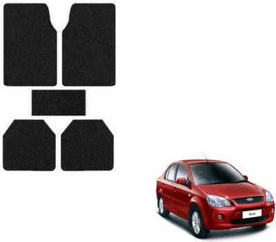 MOCKHE Plastic, Rubber Standard Mat For  Ford Ikon(Black)