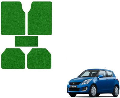 MOCKHE Rubber, Plastic Standard Mat For  Maruti Suzuki New Swift(Green)