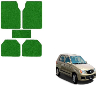 MOCKHE Plastic, Rubber Standard Mat For  Maruti Suzuki Alto(Green)