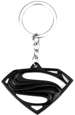 

MGP Fashion superhero dc comic black superman Key Chain(Black)