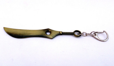 

JOSHISNEST League of Legends heavy metal Sword Locking Key Chain(Brown)