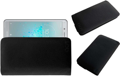 ACM Pouch for Sony Xperia Xz2 Compact(Black, Cases with Holder, Pack of: 1)