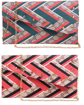 

Fiona Trends Casual Multicolor Clutch