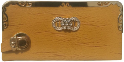 

Rediant Casual Yellow Clutch