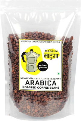 

Urban Platter Roasted Arabica Coffee Beans Roast & Ground Coffee 250 g