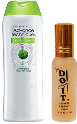 

Avon Anew Daily Shine Range Shampoo (200 ml) with one do it perfume 30 ml(Set of 2)