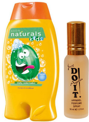 

Avon Anew Naturals Kids Wacky Watermelon (200 ml) with one do it perfume 30 ml(Set of 2)