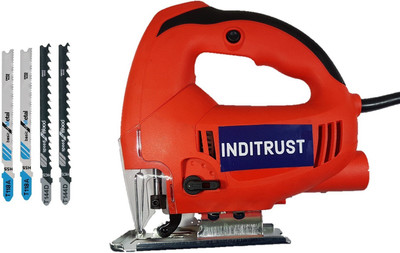 

Inditrust 700 W jigsaw machine with 4 high quality wood and metal cutting blades Wood Cutter
