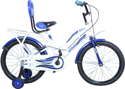 

Atlas Bliss IBC TT 20T 12 T Single Speed Recreation Cycle(White, Blue), Blue;white