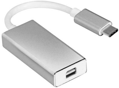 

Microware USB 3.1 Type-C to Mini DisplayPort Adapter Cable - Silver USB C Type Cable(Silver)