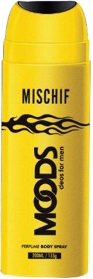 MOODS MISCHIF Deos For Men 150ml Deodorant Spray  -  For Men(150 ml)