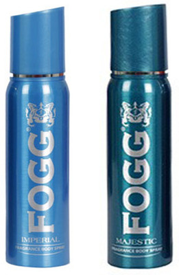 

Fogg MAJESTIC DEODORANT 120 ML+IMPERIAL DEODORANT 120 ML Deodorant Spray - For Men & Women(120 ml, Pack of 2)