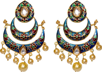 

Blossom Moon design ear jhumki Hair Extension