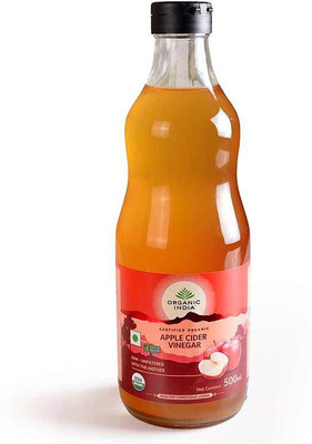 

Organic India Apple Cider Vinegar Apple Cider Vinegar(500 ml, Apple, Vinegar Flavored)