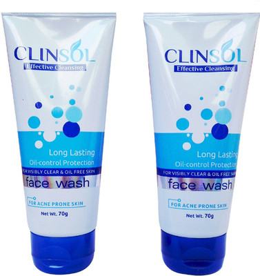 

Leeford CLINSOL Face Wash (Pack of 2) Face Wash(140)