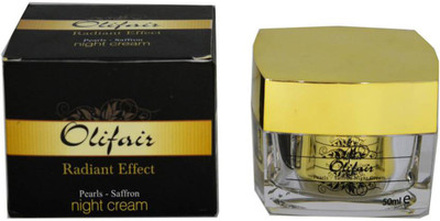 

Olifair Pearls Saffron Night Cream (Best Over Night Multi corrective cream)(50 ml)