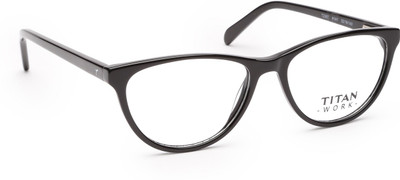 

Titan Full Rim Cat-eyed Frame(138 mm