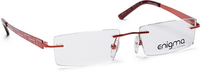 

Titan Rimless Rectangle Frame(130 mm