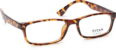 

Titan Full Rim Rectangle Frame(140 mm