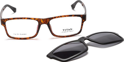 

Titan Full Rim Rectangle Frame(136 mm