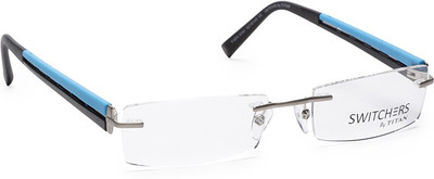 

Titan Rimless Rectangle Frame(122 mm