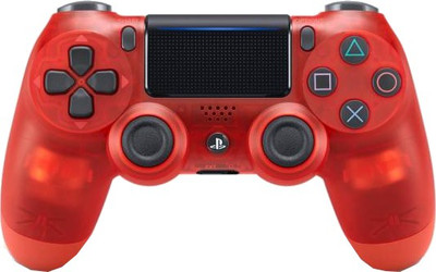 

Sony DualShock 4 Wireless Controller V2 Bluetooth Gamepad(Crystal Red, For PS4)