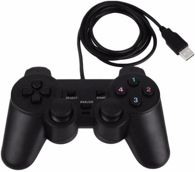 

Adnet 2 Way Vibration PC USB Controller Gamepad Gamepad(Black, For PC)