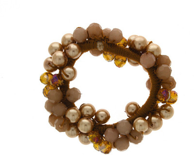 

Anuradha Art Jewellery Rubber Band Rubber Band(Brown)