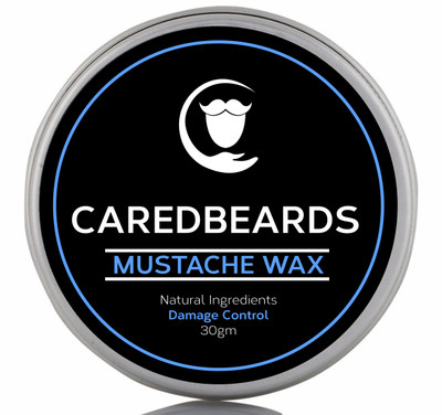 

Caredbeards Blue Range Mustache Wax - Damage Control(30g) Wax(30 g)