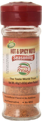 

Aum Fresh Aum Fresh Hot & Spicy Nuts Seasoning - 100% Pure & Natural, 40 gm(40 g)