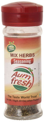 

Aum Fresh Aum Fresh Mix Herbs Seasoning - 100% Pure & Natural, 10 gm(10 g)
