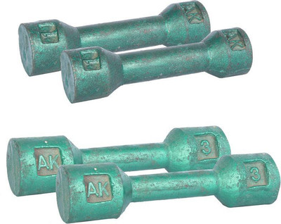 

Royal 1 Kg 2 Pc Casting Dumbell with 3 Kg 2 Pc Casting Dumbell Home Gym Combo(0 - 20 kg)