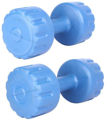 

Royal 3 Kg 1 Pc PVC Dumbell with 4 Kg 1 Pc PVC Dumbell Fixed Weight Dumbbell(7 Kg), Colored