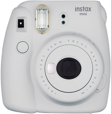 Fujifilm Instax Mini 9 Joy Box Instant Camera Plus Twin Film Pack Plus Carry Case Plus Photo Frames And Albums Instant Camera(White)