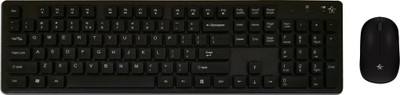 Flipkart SmartBuy Wireless Keyboard & Mouse Combo(Black)