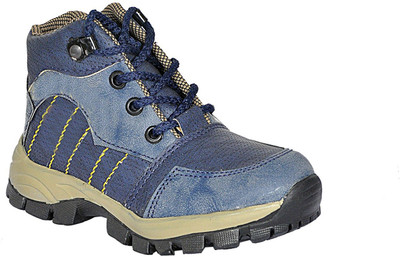 

Leon Boys Lace Casual Boots(Blue