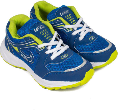 

Asian Boys Lace Running Shoes(Blue, Blue green