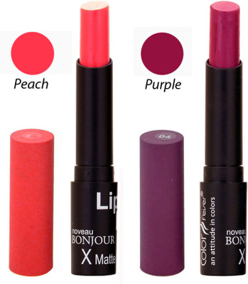 

Bonjour Paris Color Cap Lipstick 16(Orange, Purple, 8.4 g)
