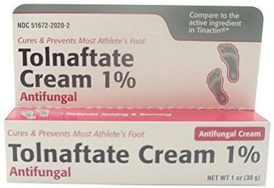 

Tolnaftate Antifungal Athletes Foot Cream 1%(30 g)