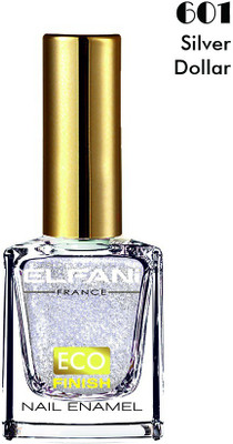 

Elfani Snow Coat Textured Nail Polish 601 Silver Dollar