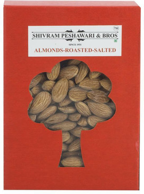 

Shivram Peshawari & Bros Salted Almonds(450 g, Box)