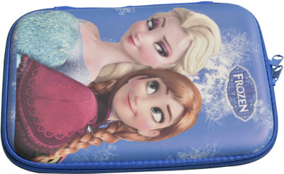 

13-HI-13 Cartoon Character Art Polyester Pencil Box(Set of 1, Multicolor)