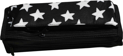 

13-HI-13 Cartoon Character Art Polyester Pencil Box(Set of 1, Multicolor)