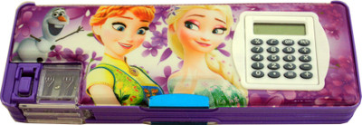 

Mcnt barbie barbie 3D art Art Polyester Pencil Box(Set of 1, Purple)